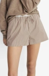 Mango Stripe Pajama Shorts