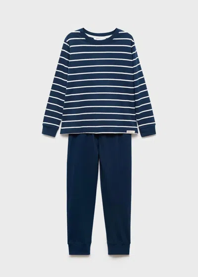 Mango Pyjama Bleu Marine - Enfants - 13-14 Ans -  Kids In Blue