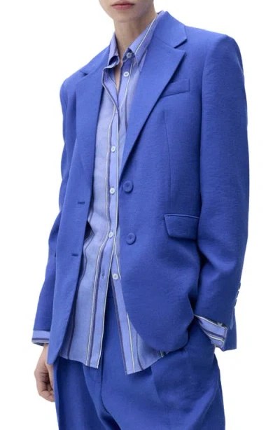 MANGO MANGO STRUCTURED SUIT JACKET