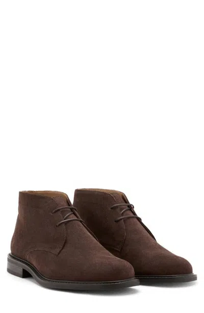 Mango Suede Chukka Boot In Multi