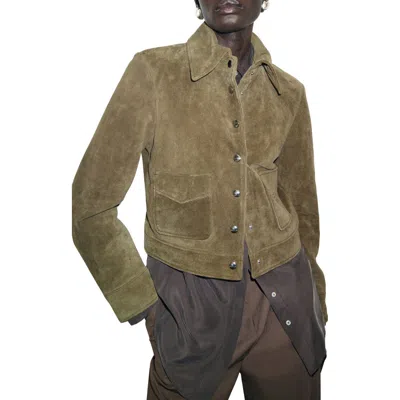 MANGO MANGO SUEDE JACKET