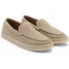 Mango Suede Moc Toe Loafer In Multi