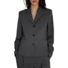 Mango Suit Blazer In Gray