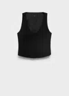 Mango Gilet Noir - Femme - 4xl -  In Black