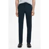 Mango Super Slim Fit Stretch Suit Pants In Blue