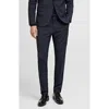 Mango Superslim Fit Stretch Dress Pants In Dark Navy