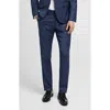 Mango Superslim Fit Stretch Dress Pants In Ink Blue