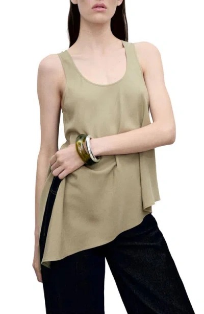 Mango Swade Asymmetric Hem Tank
