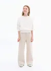 Mango Kids' Sweatshirt With Embroidered Star In Neutral