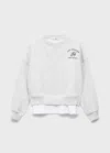 Mango Sweat Gris Chiné Clair - Enfants - 13-14 Ans -  Kids In White