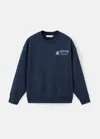 Mango Sweatshirt Navy In Blue