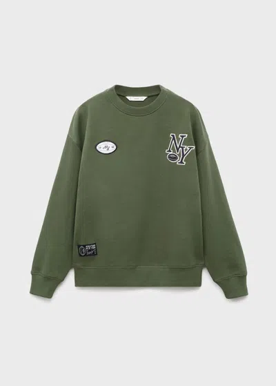 Mango Sweat Vert - Enfants - 11-12 Ans -  Kids In Green