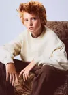 Mango Sweat-shirt Coton Imprimé In Écru