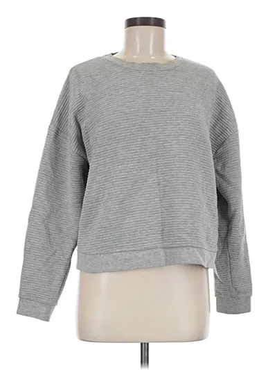 Pre-owned Mango Sweatshirt In Gray