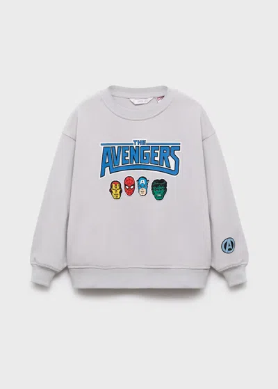 Mango Sweat Gris Glacé - Enfants - 11-12 Ans -  Kids In Gray