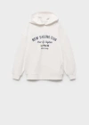 Mango Sweatshirt Off White In Off White