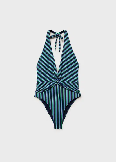 Mango Swimsuit Blue