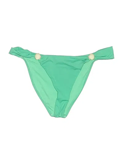 Pre-owned Mango Swimsuit Bottoms In Green
