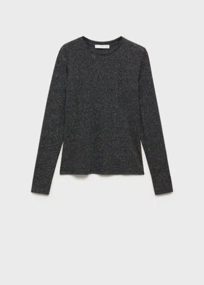 Mango T-shirt Black