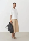 Mango Short-sleeved Cotton T-shirt Off White