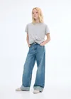 Mango T-shirt Coton Naud Gris Chiné Moyen - Enfants - 11-12 Ans -  Kids In Gray
