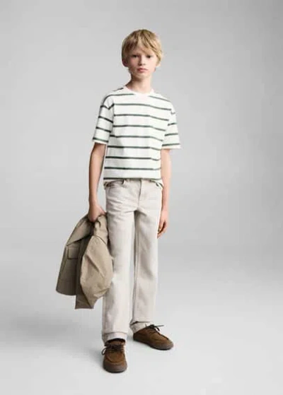 Mango Kids' T-shirt Green