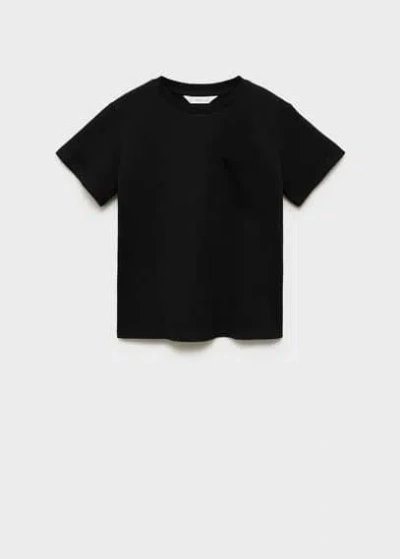 Mango T-shirt Noir - Enfants - 13-14 Ans -  Kids