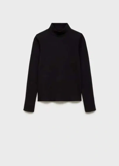 Mango T-shirt Noir - Enfants - 13-14 Ans -  Kids