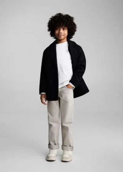 Mango Kids' T-shirt Off White