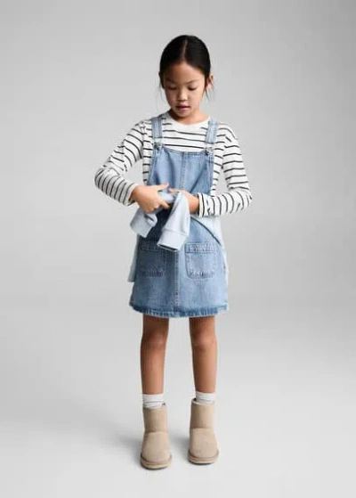 Mango Kids' T-shirt Off White