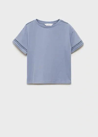 Mango Kids' T-shirt Petrol Blue