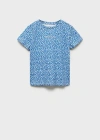 Mango Kids' T-shirt Sky Blue