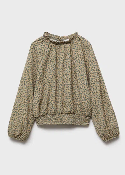 Mango Kids' T-shirt In Green