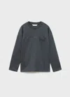 Mango T-shirt Gris Anthracite - Enfants - 13-14 Ans -  Kids In Gray