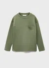Mango T-shirt Vert - Enfants - 13-14 Ans -  Kids In Green