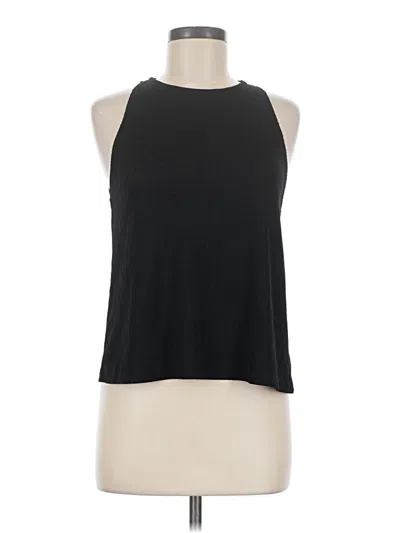 Pre-owned Mango Tank Top Black Halter Neckline Tops
