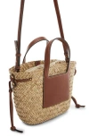 Mango Taormina Straw Convertible Tote