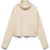 Mango Women's Wool Blend Turtleneck Sweater In Neutral