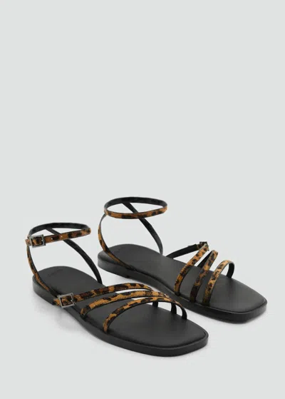 Mango Teen Sandals Black