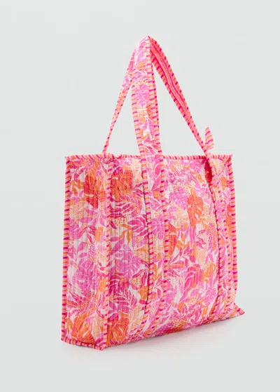 Mango Teen Sac Fraise - Fille - Taille Unique -