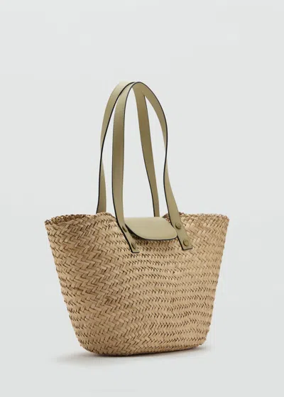 Mango Teen Bag Olive Green