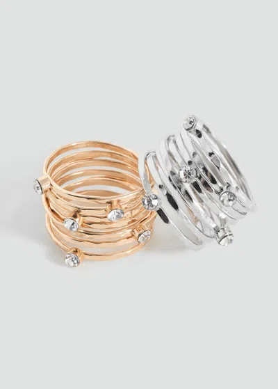 Mango Teen Ring Silver