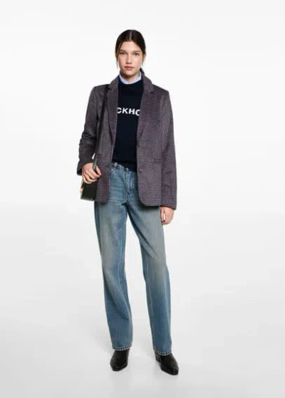 Mango Teen Blazer Lilac