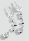 Mango Teen Boucles D'oreilles Combinées Argent - Fille - Taille Unique -