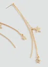 Mango Teen Boucles D'oreilles Étoiles Or - Fille - Taille Unique -