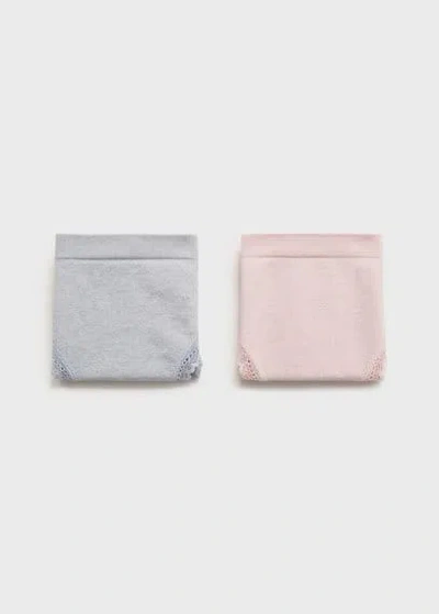 Mango Teen Briefs Pastel Pink