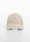 MANGO TEEN ADJUSTABLE BASIC CAP BEIGE