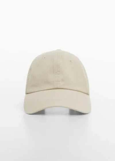 Mango Teen Cap Beige