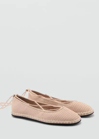 Mango Teen Shoes Beige