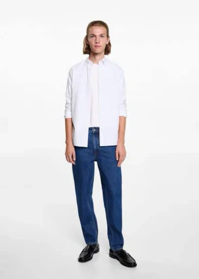 Mango Teen Shirt White In Blanc